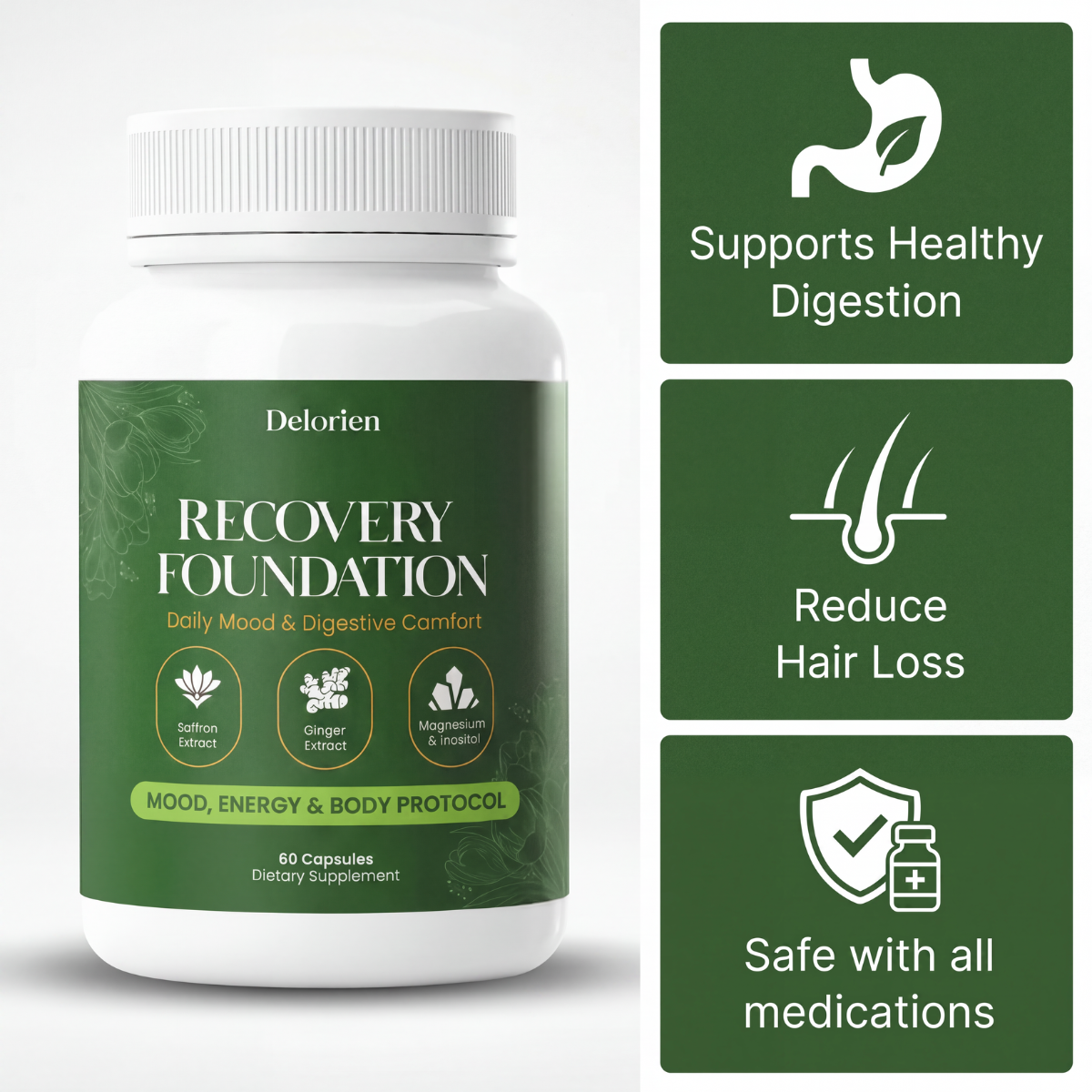 Delorien Recovery Foundation Capsules