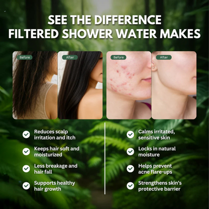 Delorien® Filtered Showerhead