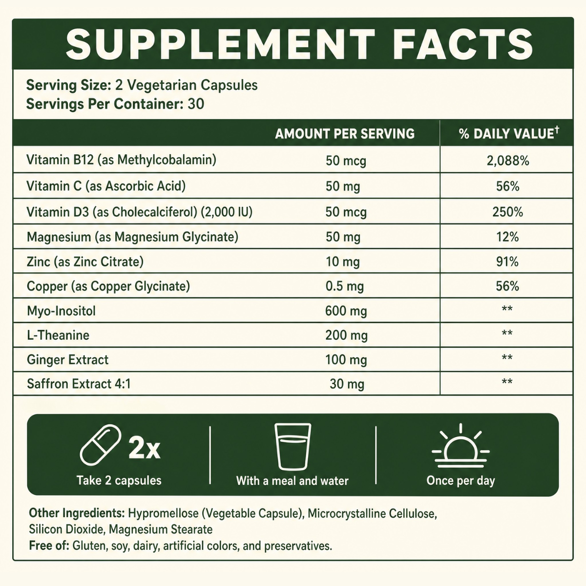 Delorien Recovery Foundation Capsules