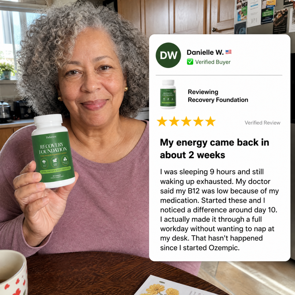 Delorien Recovery Foundation Capsules