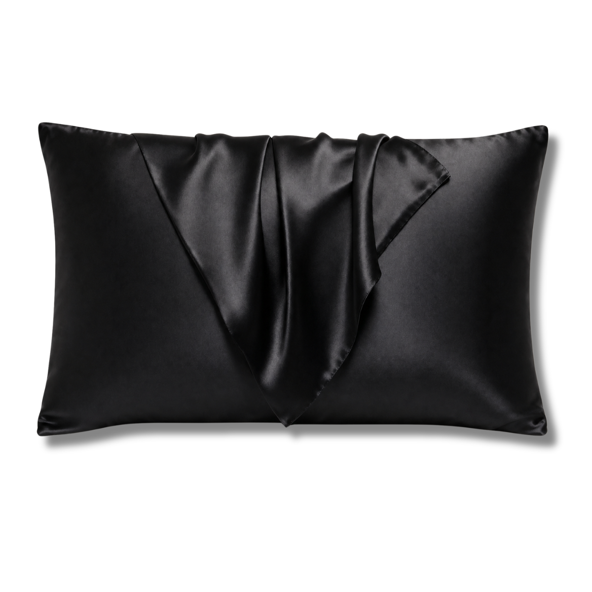 Premium silk pillowcase - Black
