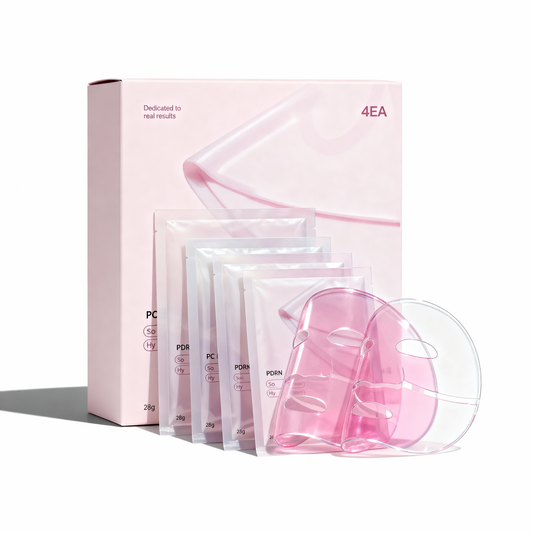4x PDRN Pink Collagen Gel Masks